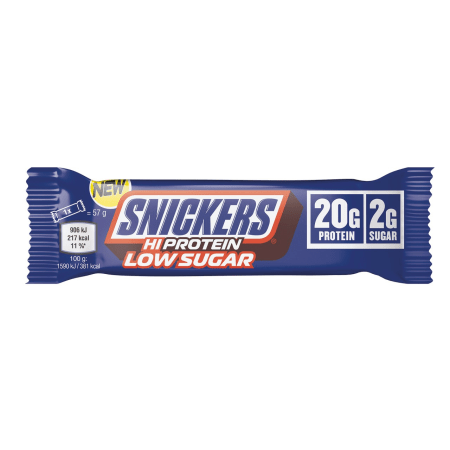 Snickers Low Sugar High Protein Bar (12x57g)