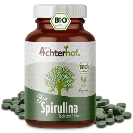 Bio Spirulina Algen Tabletten (400 Tabletten)