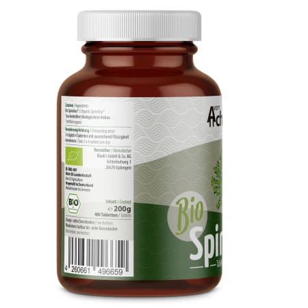 Spirulina Algen Tabletten Bio (400 Tabletten)
