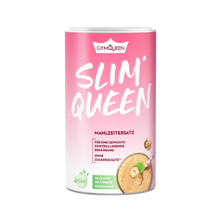 Slim Queen Mahlzeitersatz-Shake - 420g - Hazelnut Milkshake (vegan)