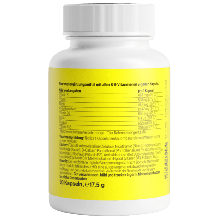 Vitamin B Komplex + Biotin Forte (90 Kapseln)