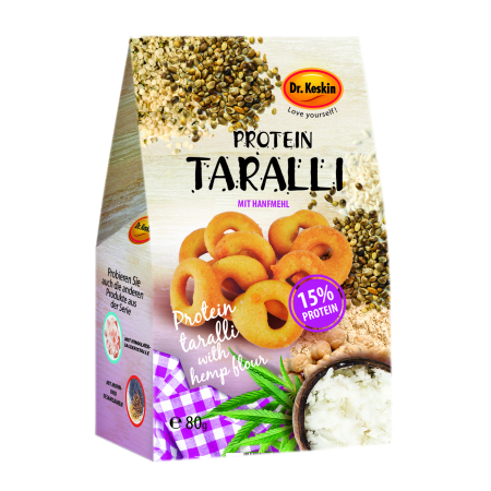 Protein Taralli mit Hanfmehl (80g)