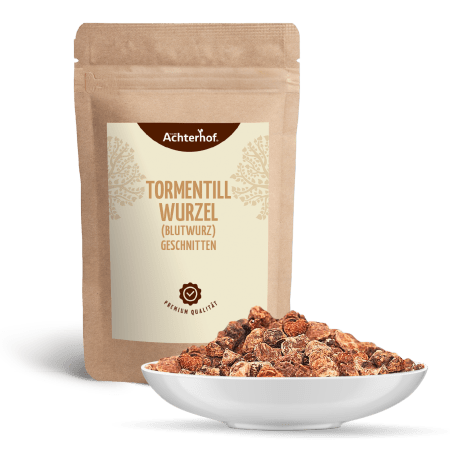 Tormentillwurzel Blutwurz geschnitten (500g)
