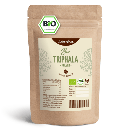Triphala Pulver Bio (250g)