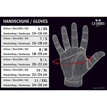Ultra Grip Bandagen Handschuhe Schwarz