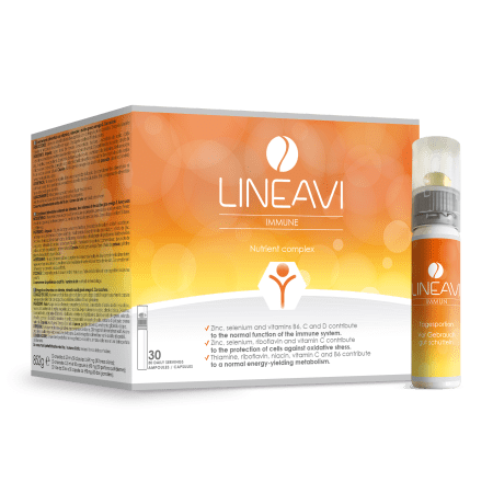 LINEAVI Immune (30 vials + 30 Omega 3 caps)