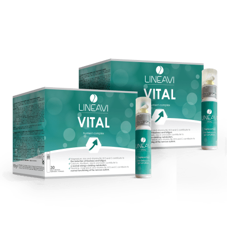 2 x LINEAVI Vital (30 vials + 30 caps)