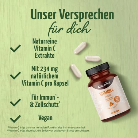 Vitamin C Kapseln (180 Kapseln)