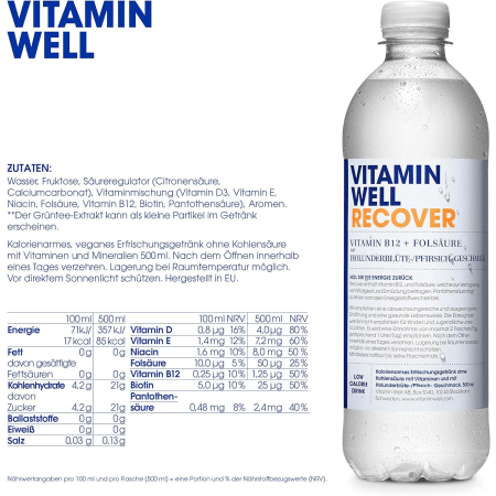 Vitamin Well Recover Drink (500ml)
