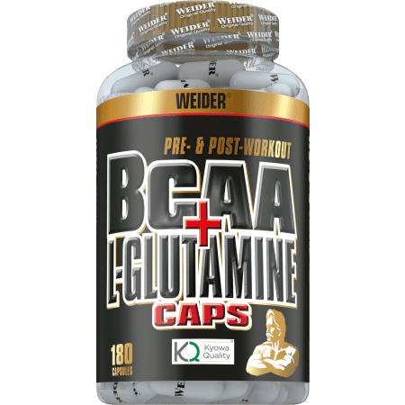 BCAA + L-Glutamine (180 Kapseln)