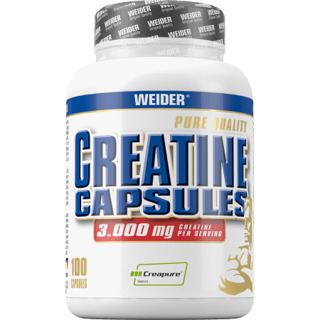 Pure Creatine capsules (100 caps)