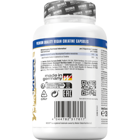 Pure Creatine Capsules (200 caps)