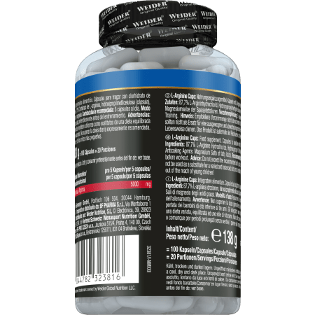 L-Arginine (100 Kapseln)