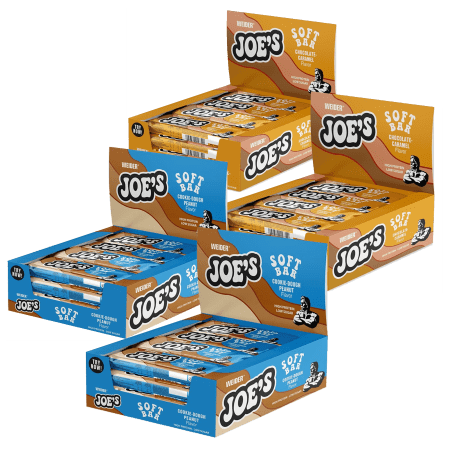 4x Joe's Soft Bar Megapack Mixed (48x50g)