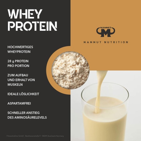 Mammut Whey Protein - 3000g - Salted Peanut