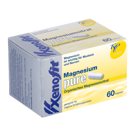 Magnesiumcitrat pure (60 capsules)