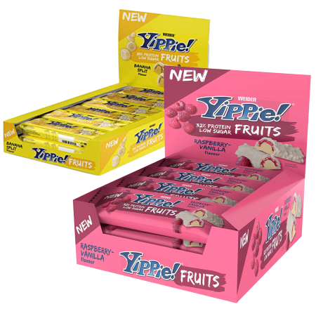 4 x YIPPIE! Bar Fruits Mix (48x45g)