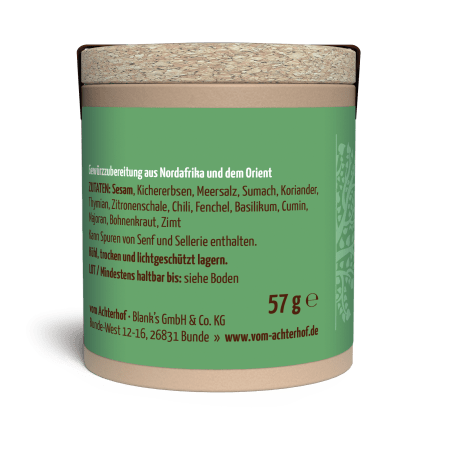 Zaatar Gewürzzubereitung (57g)