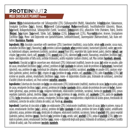 ProteinNut2 - 12x45g - Milk Chocolate Peanut