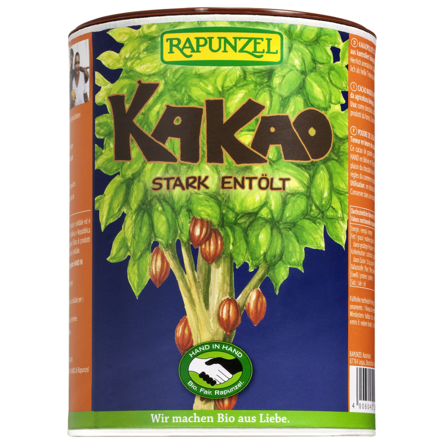 Kakaopulver stark entölt bio (250g) von Rapunzel kaufen | Bodylab24 Shop