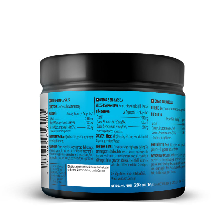 Omega3 Extreme (120 Kapseln) Bodylab24 Shop