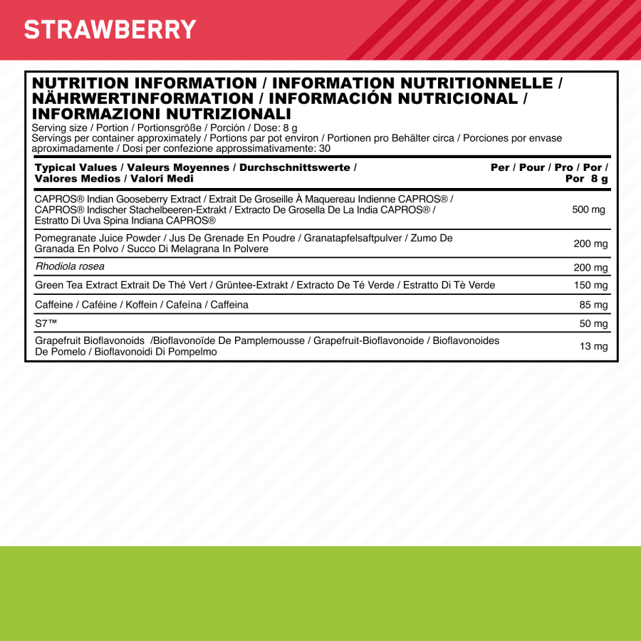 Gold Standard Plant PreWorkout (240g)