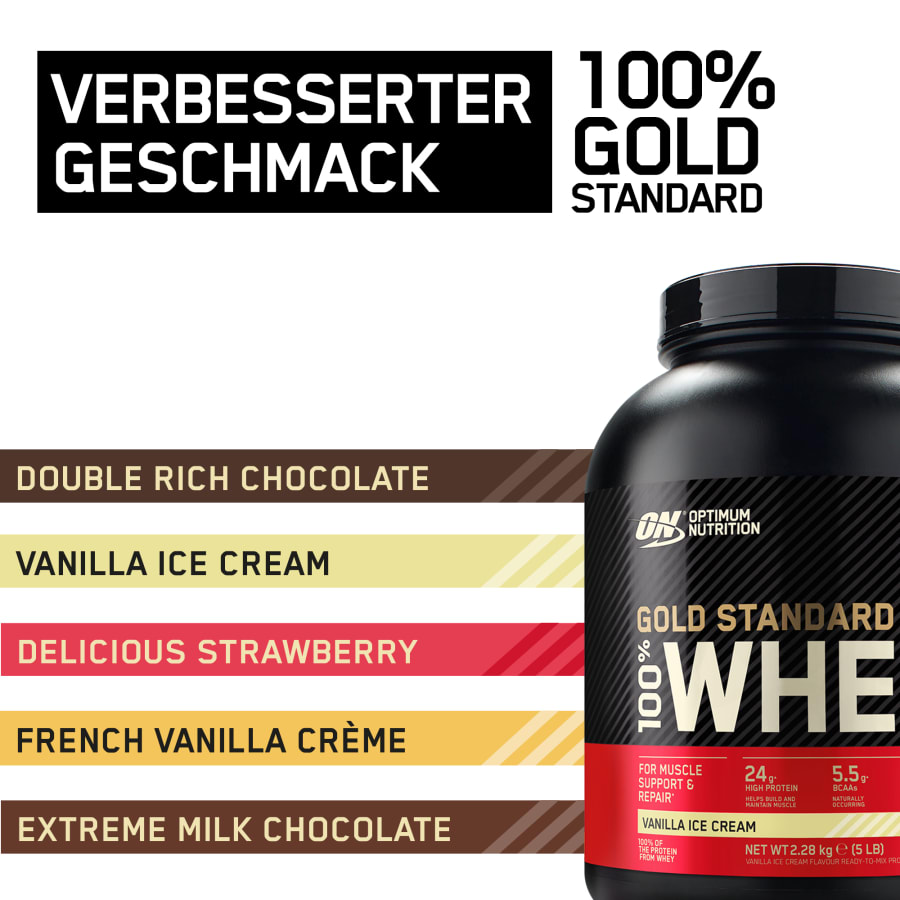 100 Whey Gold Standard (2270g) von Optimum Nutrition kaufen