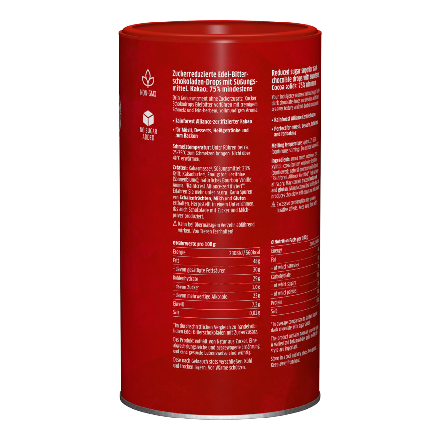 Chocolatedrops Dark Chocolate Xylitol (750g)