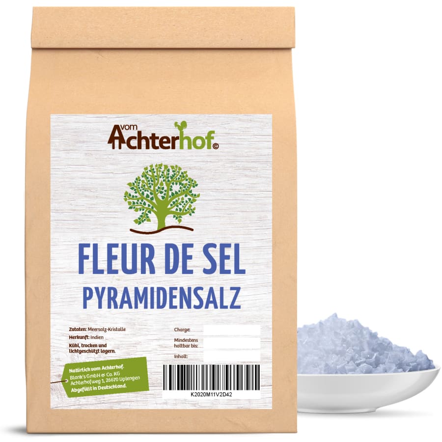 Fleur de Sel Pyramidensalz (100g) vom Achterhof