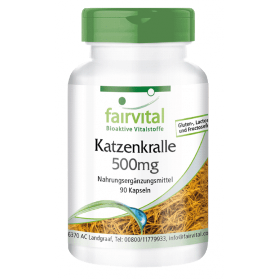 Cat´s Claw 500mg (90 capsules) van Fairvital kopen Bodylab Shop