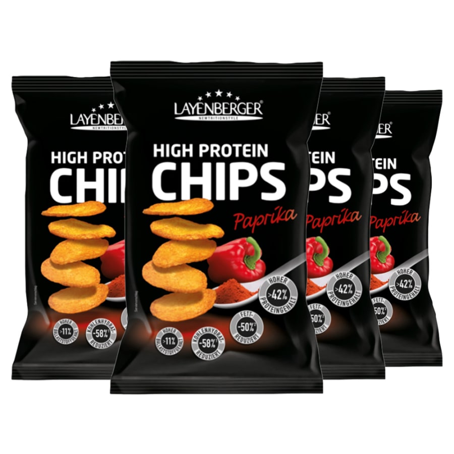 4 x LowCarb.one High Protein Chips (4x75g) van Layenberger kopen