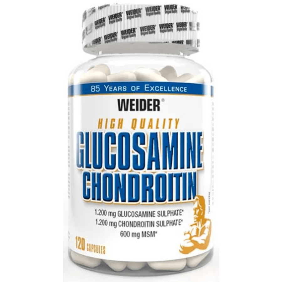 Glucosamine + Chondroitin Plus MSM (120 Kapseln) von Weider kaufen Bodylab24 Shop