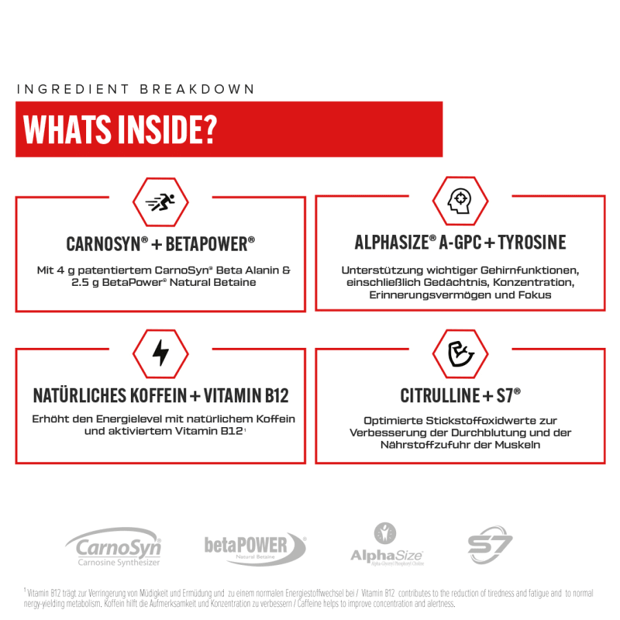 V8 Total Energy PreWorkout (314g) Bodylab Shop