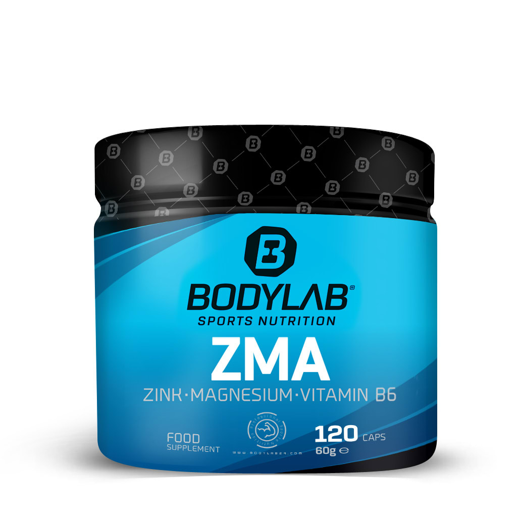 ZMA - Zink-Magnesium-Vitamine B6 (120 capsules) | Bodylab24 Shop