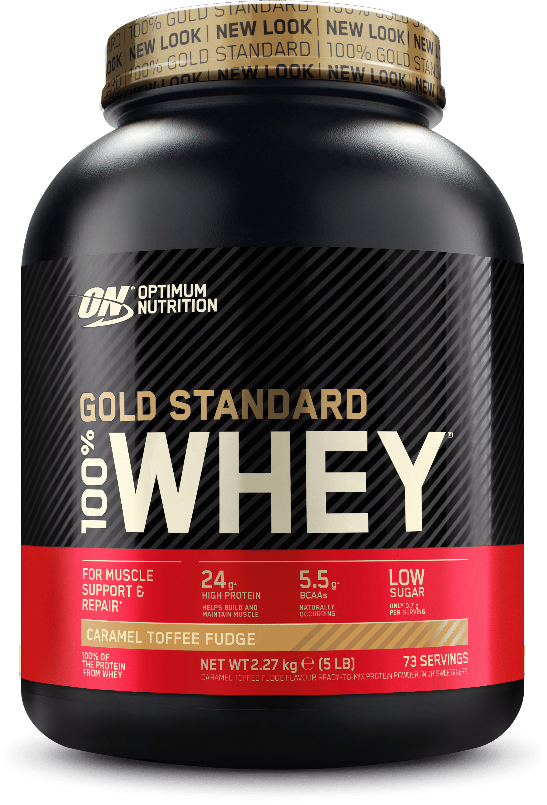100% Whey Gold Standard - 2270g - Caramel Toffee
