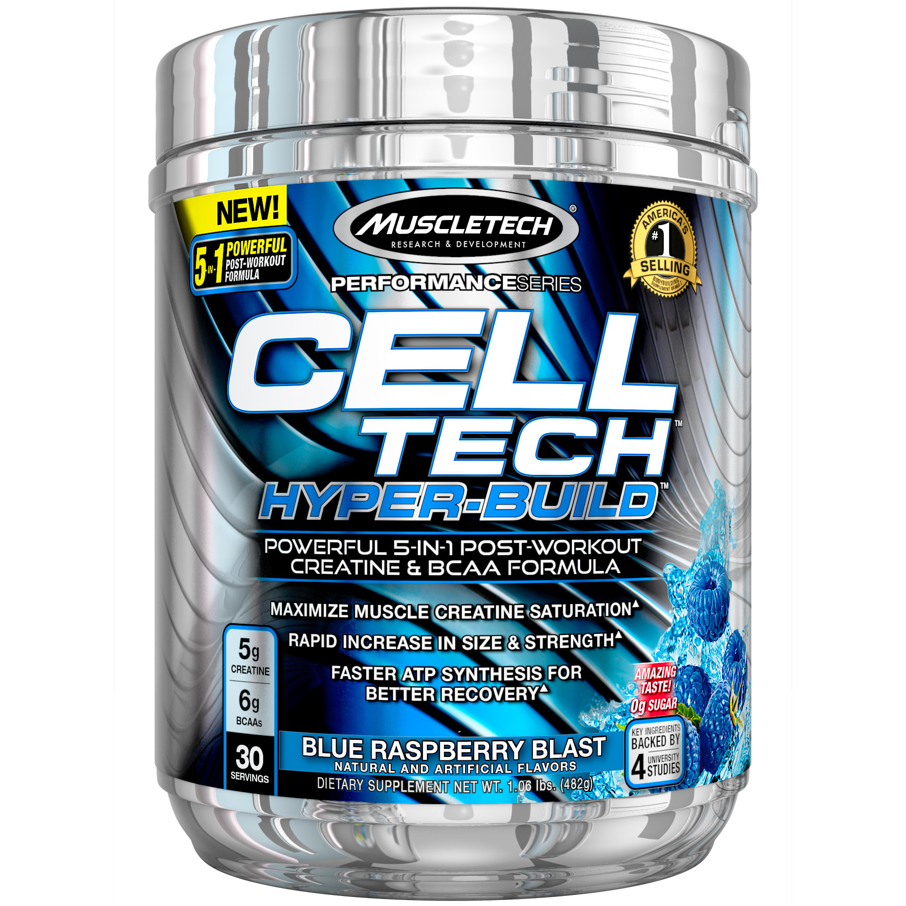 Performance Series Cell-Tech Hyper-Build - 482- Blue Raspberry Blast