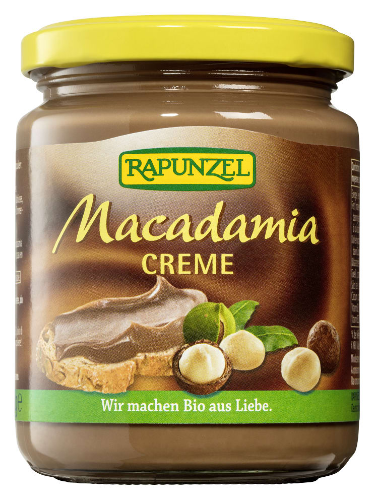 Macadamia Creme bio (250g) von Rapunzel