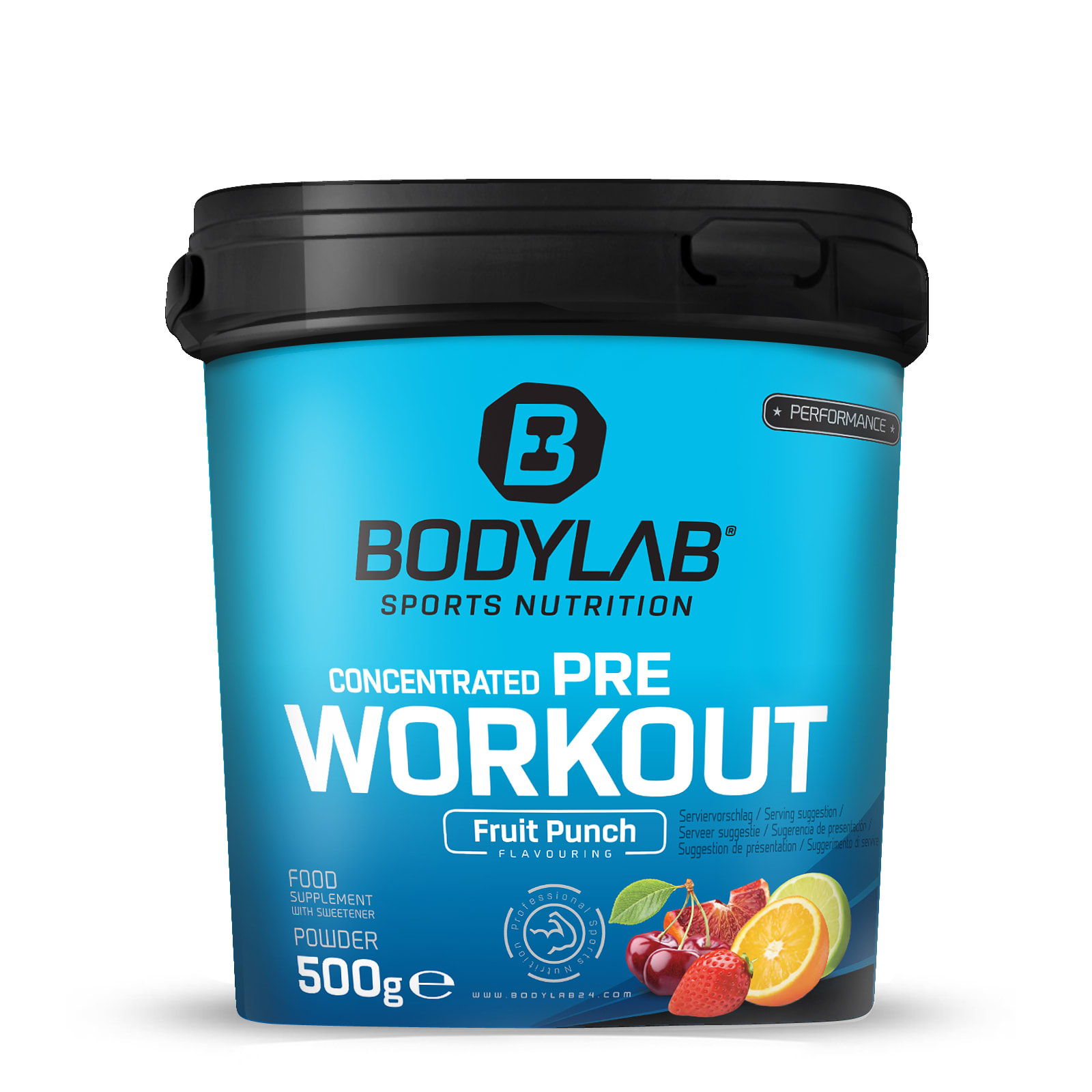 Concentrated Pre Workout (500g) van Bodylab24 kopen Bodylab Shop