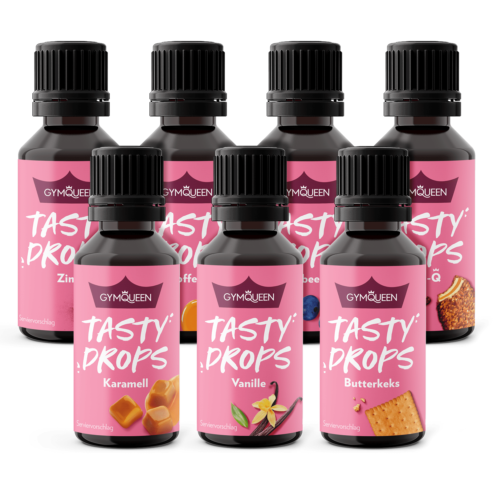 Tasty Drops 10er Pack (10x30ml) | gymqueen.de