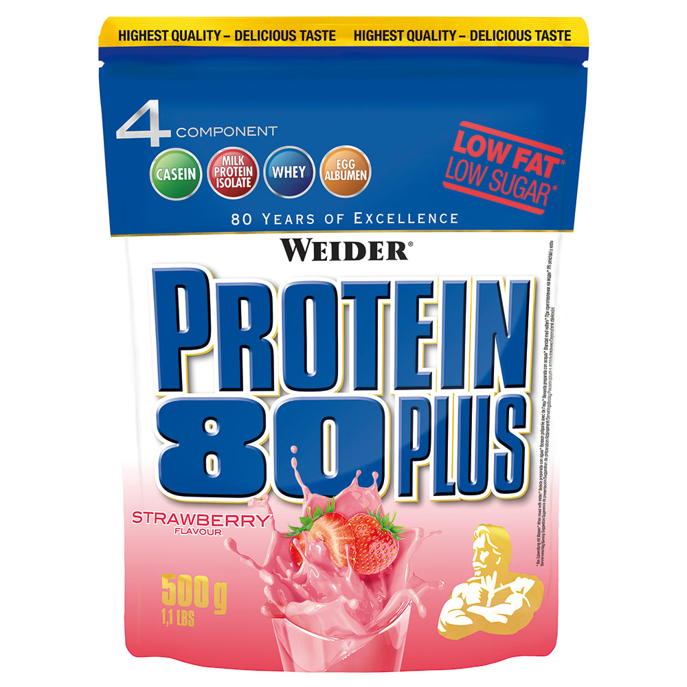 Protein 80 Plus - 500g - Erdbeere