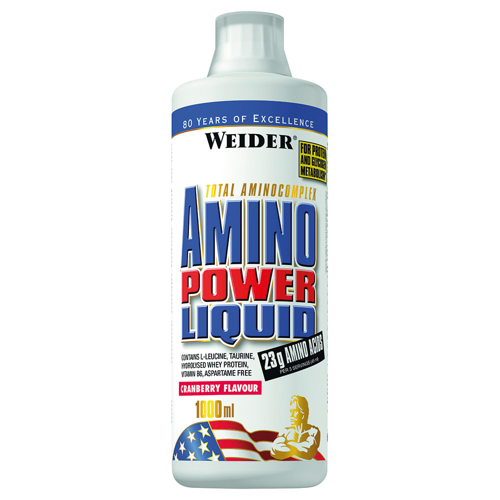 Amino Power Liquid - 1000ml - Cranberry