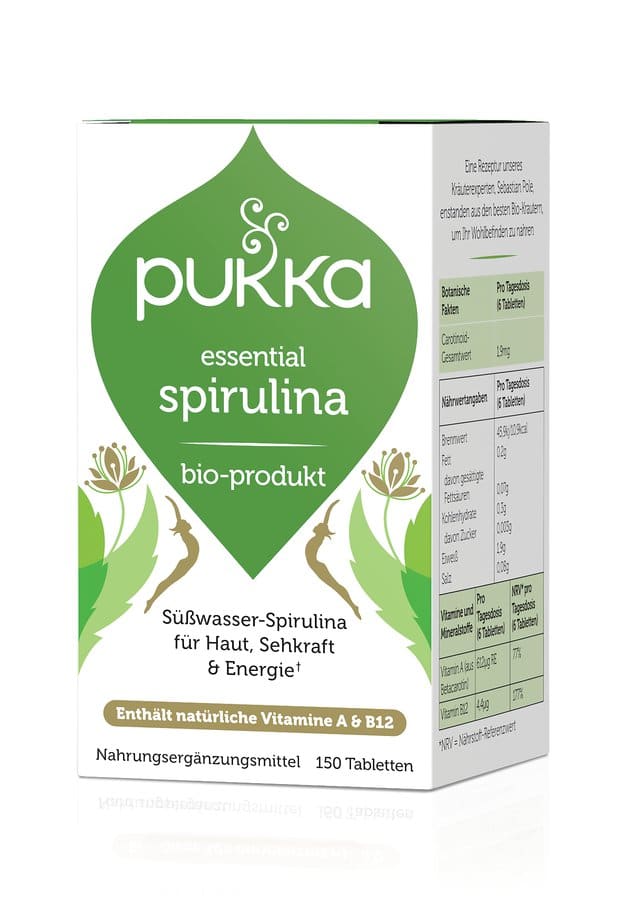Essential Spirulina Bio (150 Tabletten)