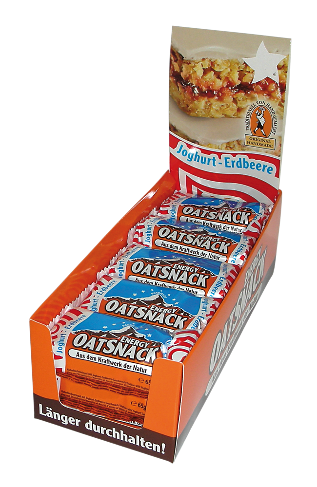 Energy OatSnack - 15x65g - Erdbeer-Joghurt