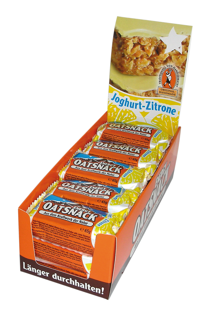 Energy OatSnack - 15x65g - Joghurt Zitrone