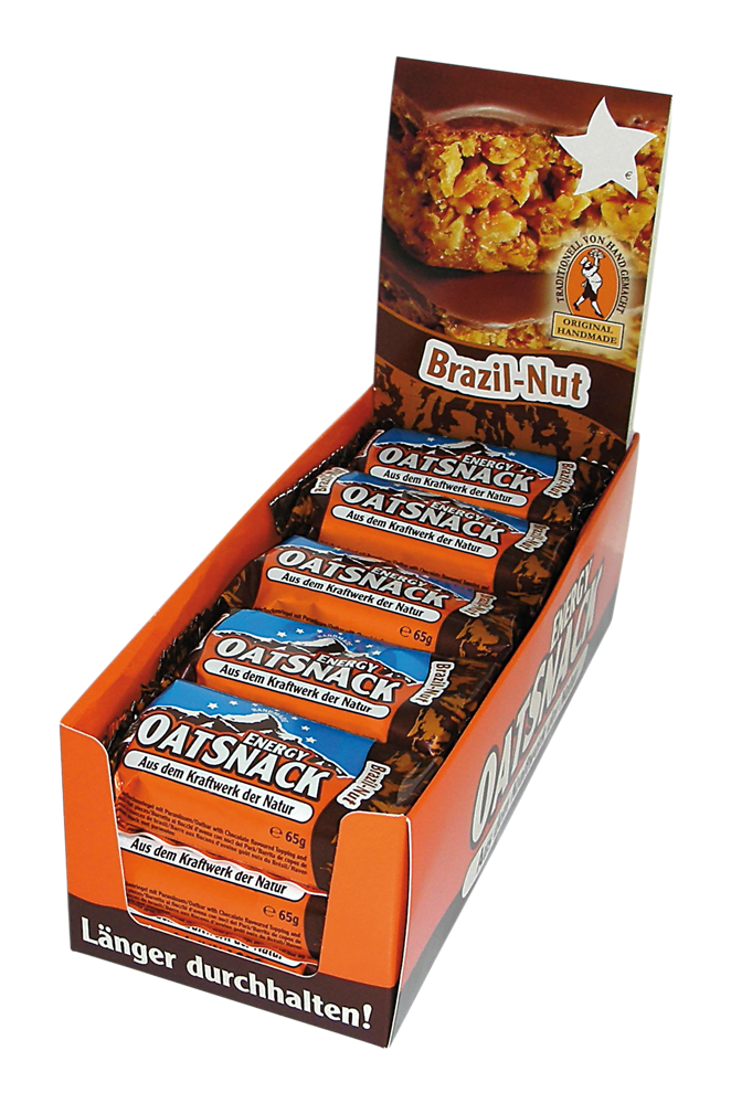 Energy OatSnack - 15x65g - Brazil Nut