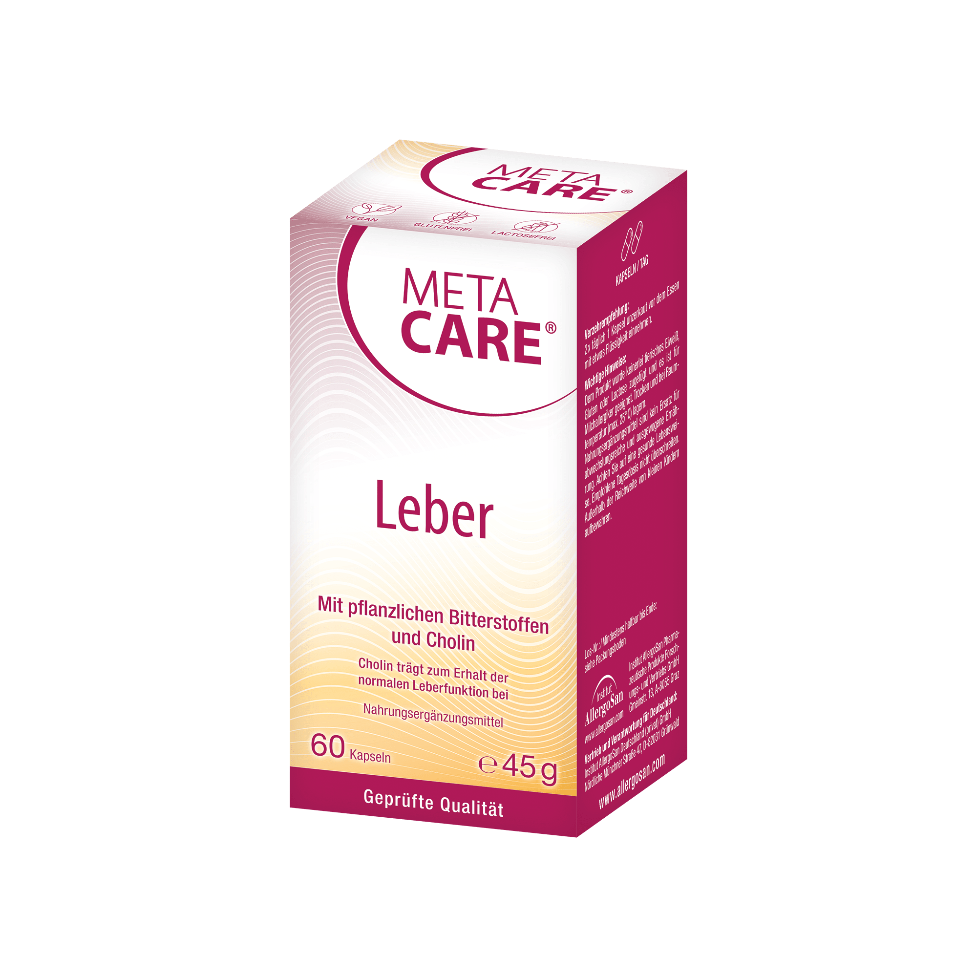Leber (60 Kapseln) von metacare