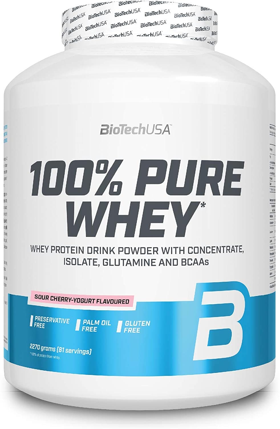 100% Pure Whey - 2270g - Sauerkirsche-Joghurt