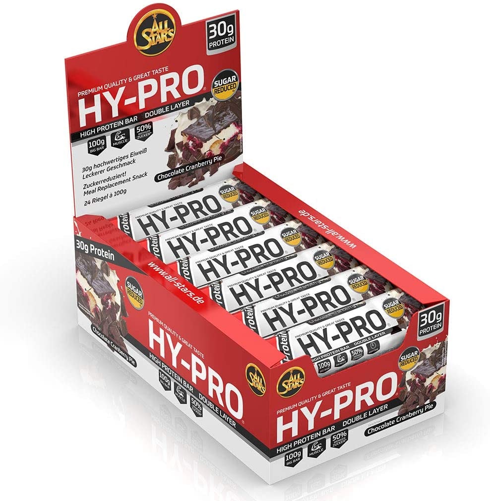 Hy-Pro Bar - 24x100g - Chocolate Cranberry Pie