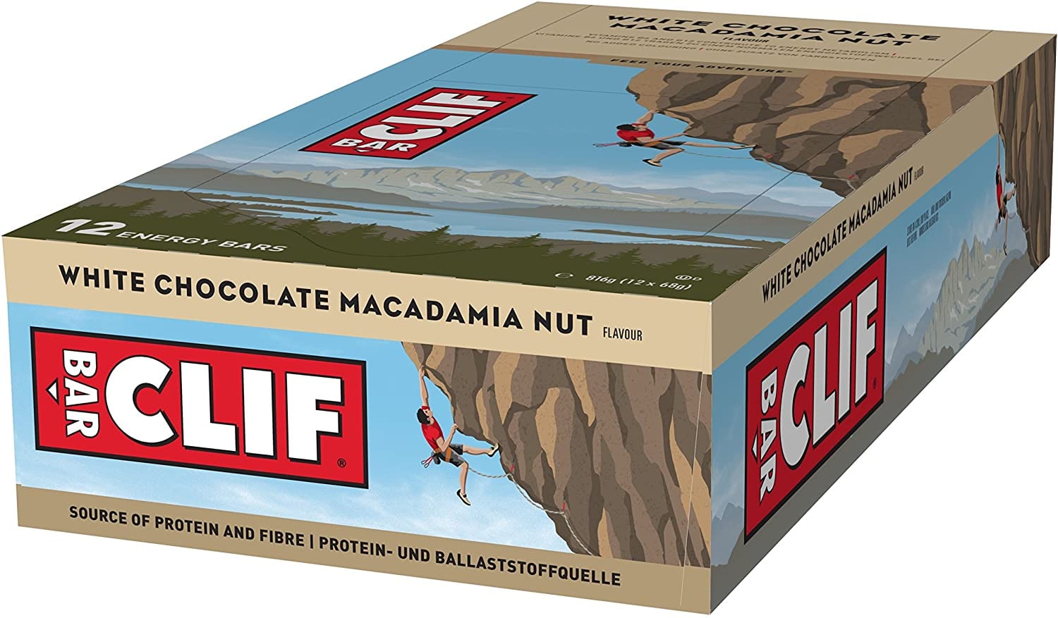 Bar - 12 x 68g - White Chocolate Macadamia Nut