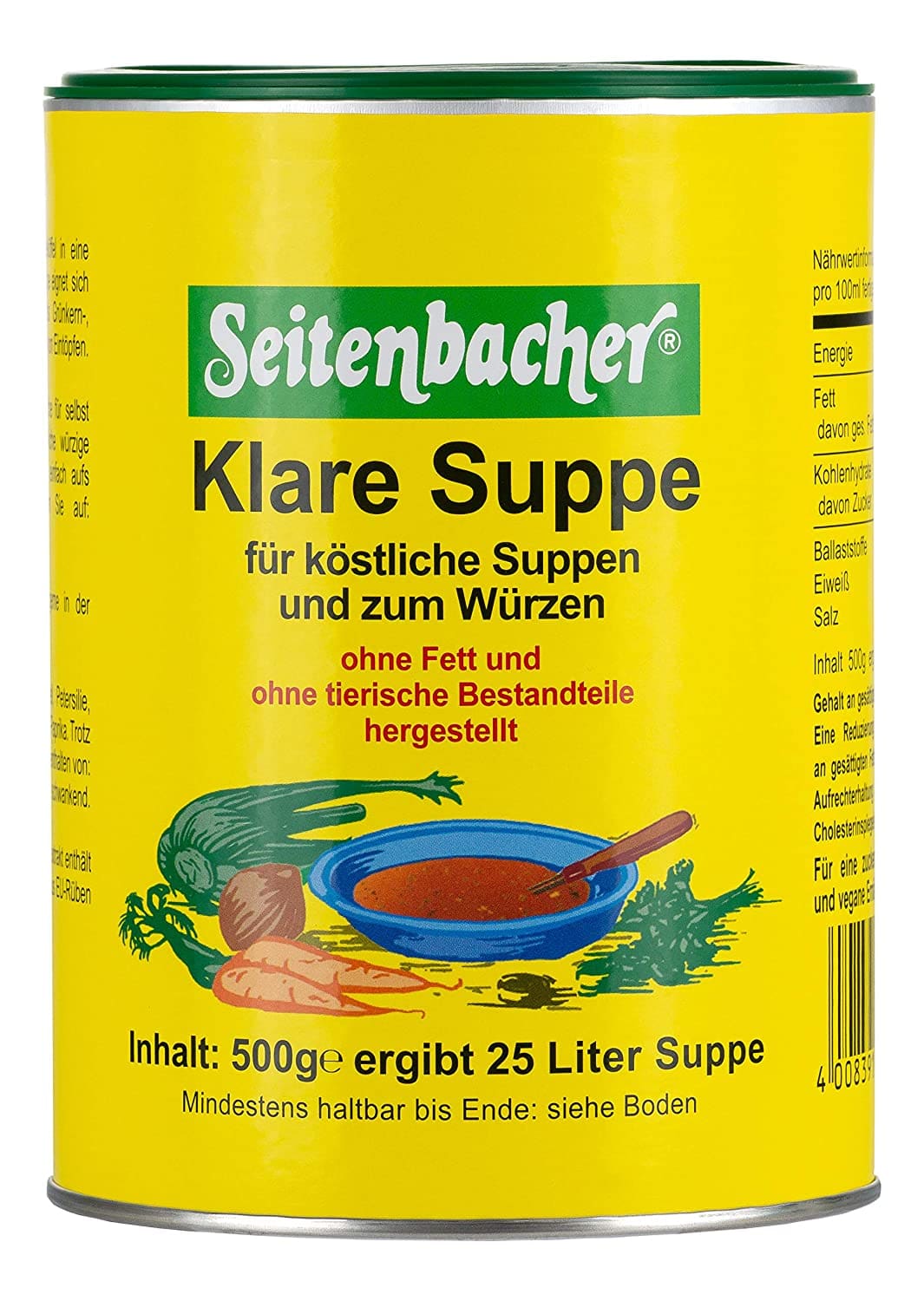 Klare Suppe (500g) von Seitenbacher